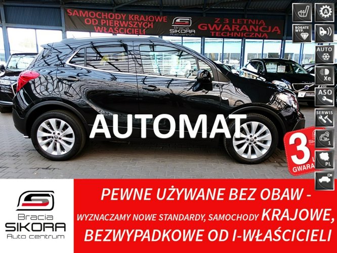 Opel Mokka AUTOMAT Bixenon+Navi+Kamera 1,4i 140KM 3Lata GWARANCJA I-wł Bezwypadko II (2020-)