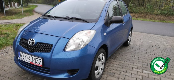 Toyota Yaris 1,3 l. benz. 5drzwi tylko 167tkm ! II (2005-2011)