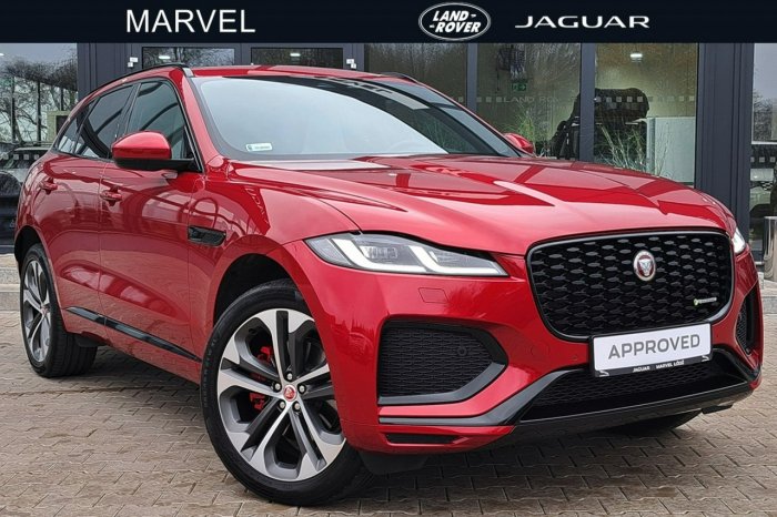 Jaguar F-PACE 2.0 I4 250 KM AWD Auto R-Dynamic HSE FirenzeRed SalonPL SerwisASO