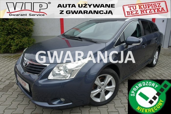 Toyota Avensis 2,0D Klimatronik Alu Panorama Opłacony Bezwypadkowy VIP Gwarancja III (2009-)