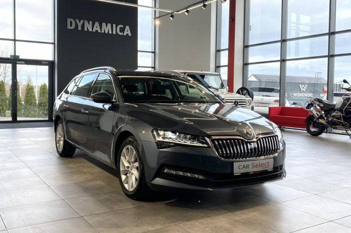 Škoda Superb Combi Ambition 1.5TSI 150KM DSG 2021 r., salon PL, I wł., f-a VAT III (2015-2023)