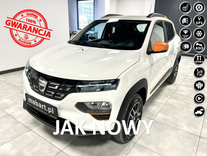 Dacia spring 100% Elektryczny 33kW*25.000km*Automat*Tempomat*Kamera*Navi*Klima*ALU