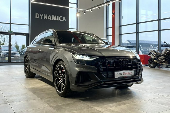 Audi SQ8 4.0TFSI 507KM Tiptronic Quattro 2023 r., salon PL, I wł., f-a VAT