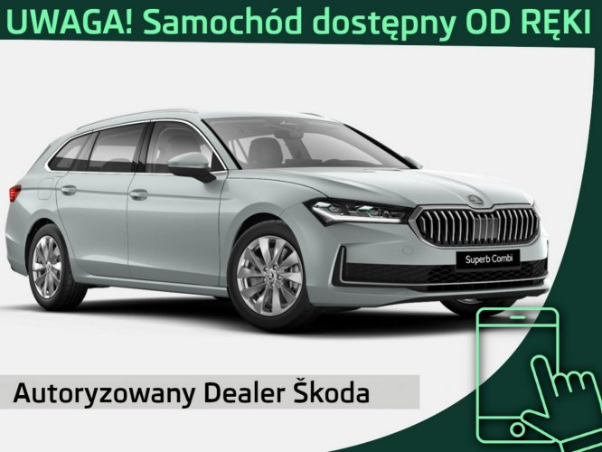 Škoda Superb Combi Selection 2.0TDI 193KM automat DSG 4x4 Tapicerka skórzana HAK III (2015-2023)