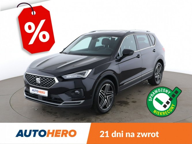 Seat Tarraco FV23%, 4x4, full LED, navi, klima auto (3 strefy), grzane fotele, kame Brak wersji