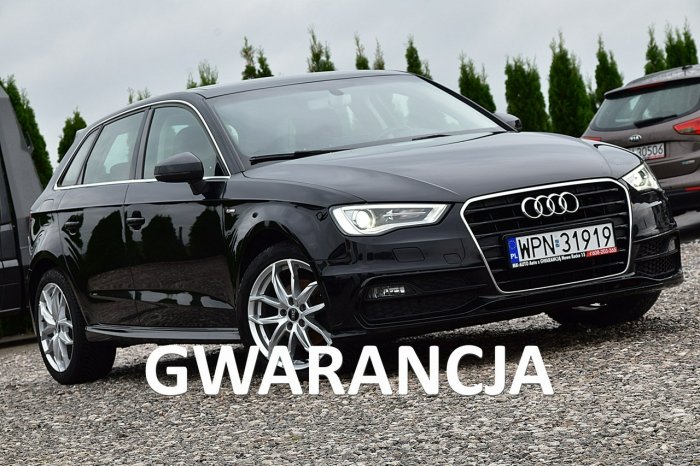 Audi A3 1,6tdi 110km S-line Navi Led Szyber Gwarancja 8V (2012-)