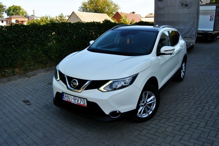 Nissan Qashqai Zarejestrowany * NAVI-PL * Kamera 360* Panorama * LEDY * 66 000 km. II (2013-2021)