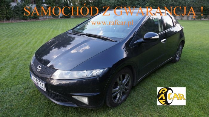 Honda Civic Polski salon wyposażona Gaz. Gwarancja VIII (2006-2011)