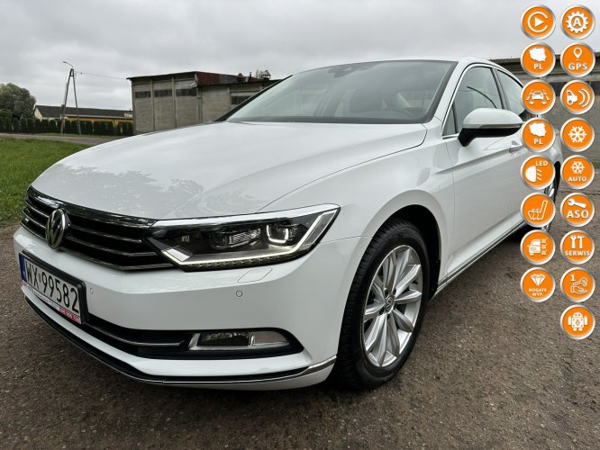 Volkswagen Passat 1,8 TSI 180 KM HighLine  Salon Polska Full Led Navi Vat-23 Super Stan B8 (2014-2023)