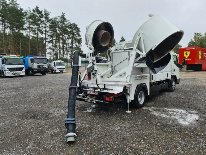 Mitsubishi CANTER odkurzacz koparka ssąca substancje sypkie CITY SAUGER zasysanie cementu piasku żwiru WUKO RSP CITY SAUGER Saugbagger