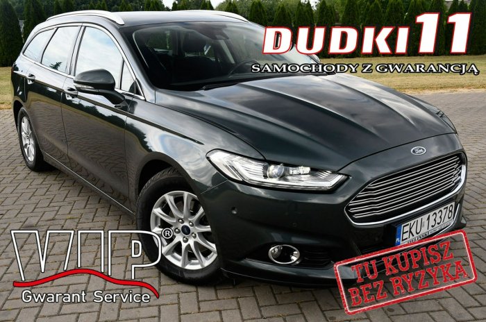 Ford Mondeo 2,0tdci DUDKI11 Serwis,Navi,Full Dynamic LED,Asystent Parkowania,Asyst Mk5 (2014-)