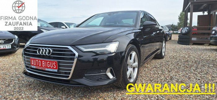 Audi A6 SALON POLSKA 100 procent bezwypadkowe matrix ceramika nałozona C8 (2018-)