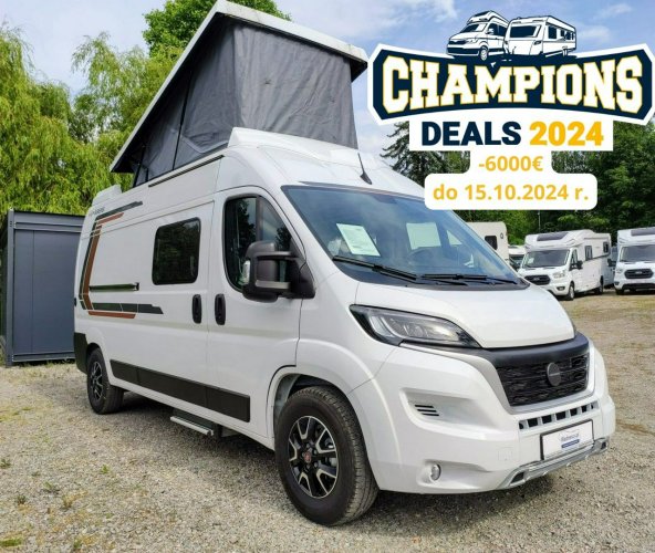 samochody kempingowe Weinsberg Carabus 600 MQ (2024) Od ręki Campervan z dachem pop up roof i miejscem do spania dla 4 os.!