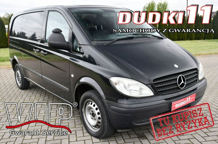 Mercedes Vito 2,2cdi DUDKI11 Klima,Serwis,3 Osoby,El.szyby.Centralka,kredyt.OKAZJA