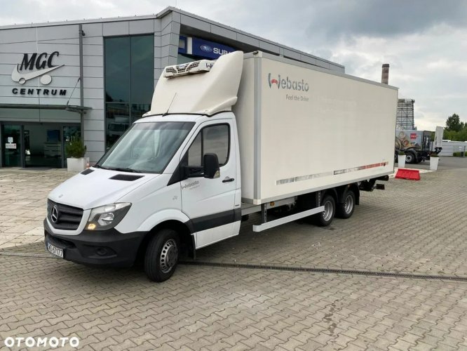 Mercedes Sprinter 516 CDi 3 OSIE / CHŁODNIA / WEBASTO / 1 WŁ / E6