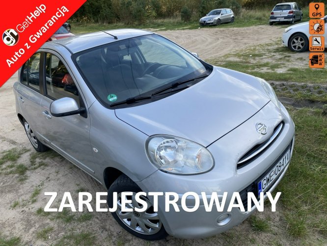 Nissan Micra Benzyna, klimatyzacja, dotykowa nawigacja, 8 airbag, isofix K13 (2010-2016)