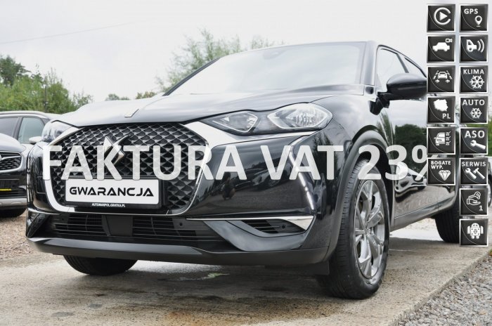 DS Automobiles DS 3 Crossback led*android auto*nawi*gwarancja*kamera cofania*wirtualny kokpit