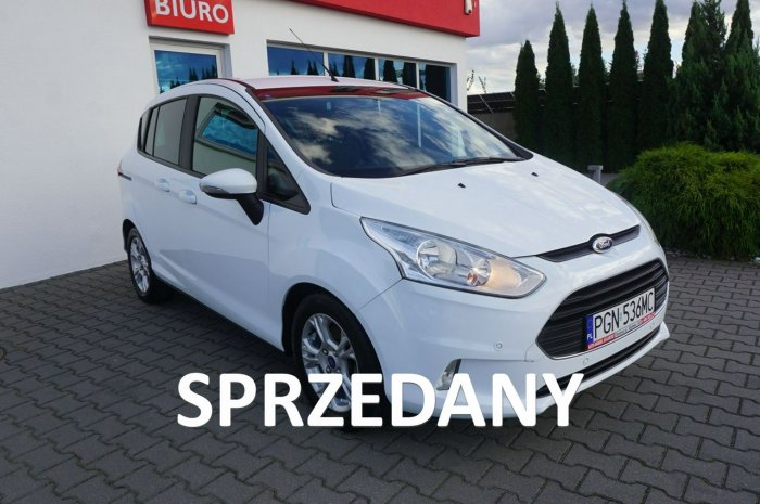 Ford B-Max 1.0*100KM*serwis ASO*z Niemiec*zarejestrowany w PL