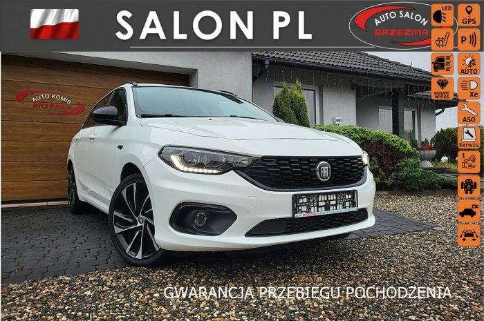 Fiat Tipo serwis ASO, bezwypadkowy, nawigacja, Full Led II (2016-)