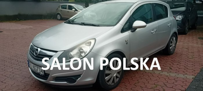 Opel Corsa Enjoy 1,4 100KM Salon Polska,Niski Przebieg D (2006-2014)