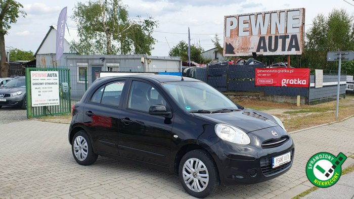 Nissan Micra Czujniki parkowania przód+tył/Klimatronik/Serwisowany/Po opłatach K13 (2010-2016)