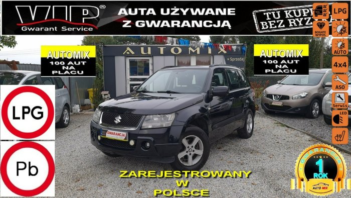 Suzuki Grand Vitara LPG  *4x4 * Gwarancja w cenie  / MOŻLIWA ZAMIANA II (2005-)