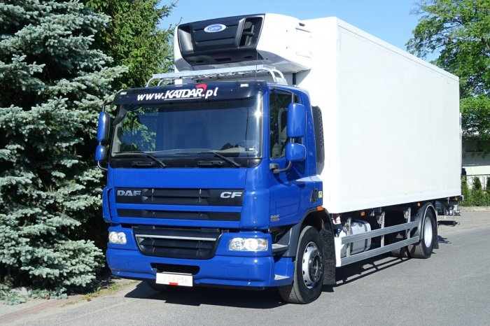 DAF DAF CF 65.220 Euro 5 chłodnia 18 palet winda klapa Sprowadzony DAF CF 65.220 Euro 5 Chłodnia 18 palet drzwi i winda klapa Sprowadzony