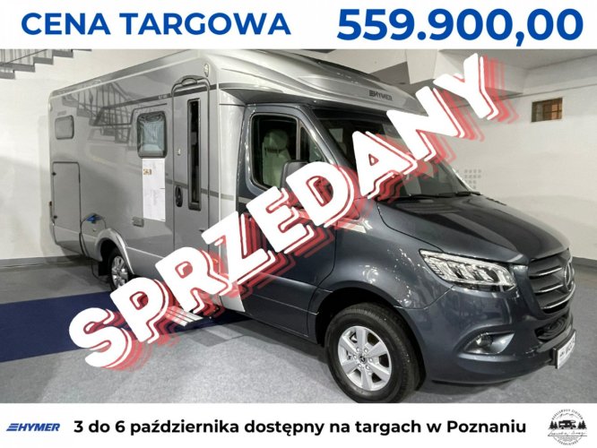 samochody kempingowe Hymer-Eriba MLT-580 Półintegra na Mercedesie z napędem na tylną oś! Od ręki