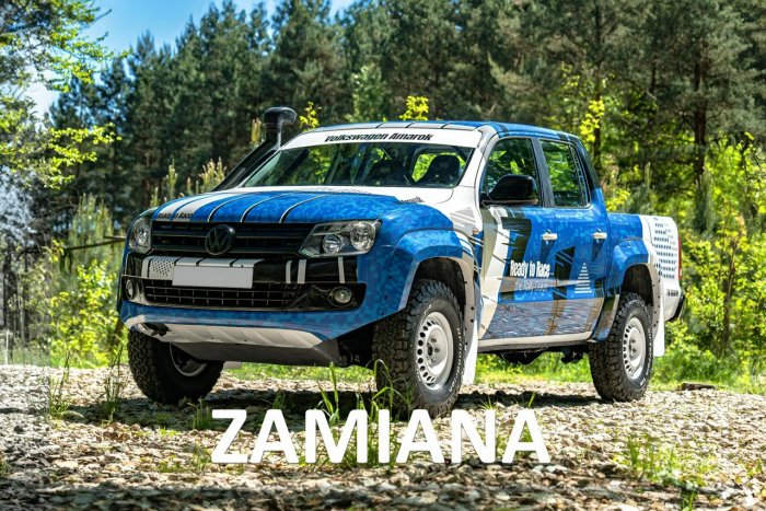 Volkswagen Amarok VOLKSWAGEN AMAROK T2 RALLY DAKAR KUBEŁKI ZAWIESZENIE GAZOWE ZAMIANA