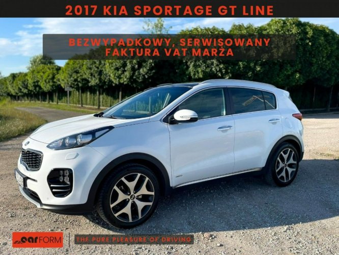 Kia Sportage GT Line, Bezwypadkowy, Serwisowany, Panorama, Skóra IV (2016-2021)