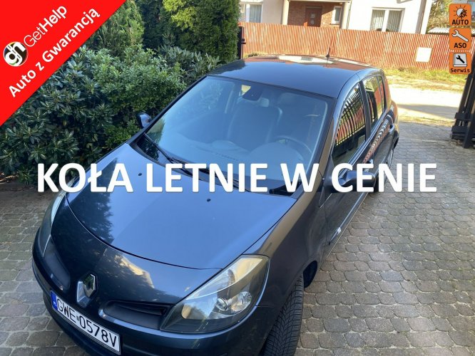 Renault Clio Wersja 5-cio drzwiowa, benzyna, klimatronik, dodatkowe koła alufelgi III (2005-2012)