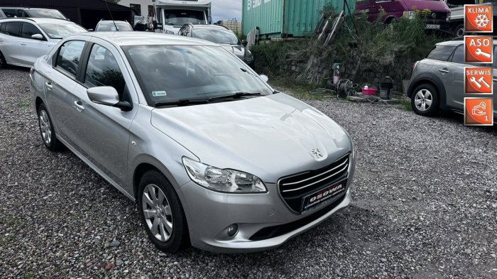 Peugeot 301 1.6 hdi Polski salon 1 wl bezwypadkowy garażowany 109 tys km 1.r.gwara