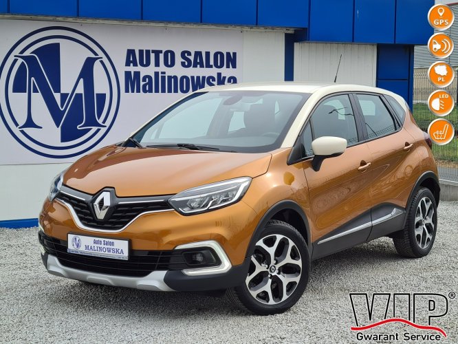 Renault Captur Navi Grzane Fotele PDC Full Led Klimatronik Wolne Ręce Alu Serwisowany I (2013-2019)