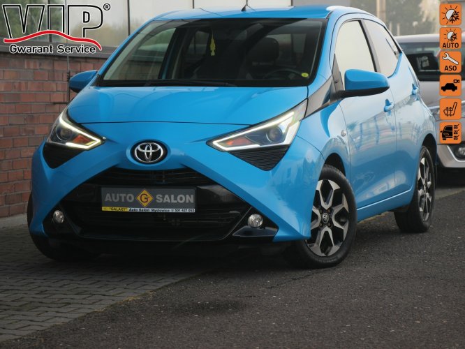 Toyota Aygo Klimatronik*GrzFot*Kamera*PanelDotyk*Esp*Led*BT*Alu*GwarVGS II (2014-)