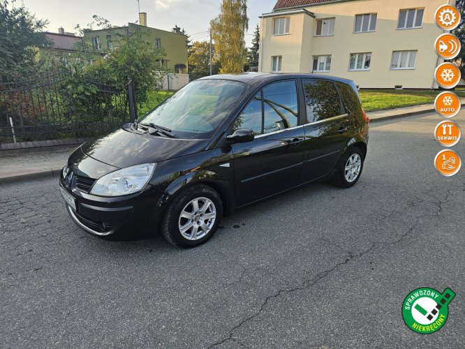 Renault Scenic Opłacony Zdrowy  Zadbany Serwisowany Automat Klima Alu 1 Wl II (2003-2009)