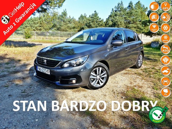 Peugeot 308 1.2 T*Panorama*Climatronic*Alu*LED*Navi*Mały Przebieg*Jak Nowy*ZOBACZ! T9 (2014-2021)