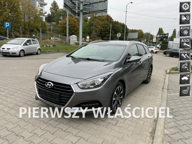 Hyundai i40 1.7CRDi-141km-Automat-Serwisowany-Bezwypadkowy-Navi-Kamera-2 x PDC-LED