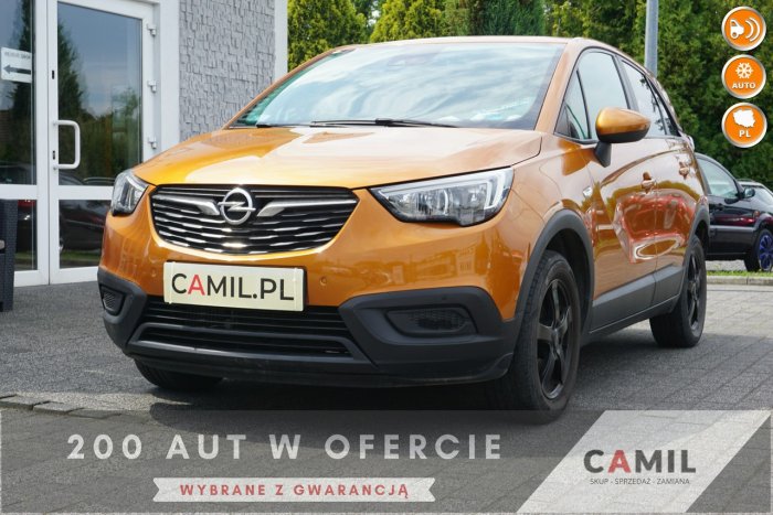 Opel Crossland X 1.6 120KM, Polski Salon, Niski Przebieg, Rok Gwarancji,