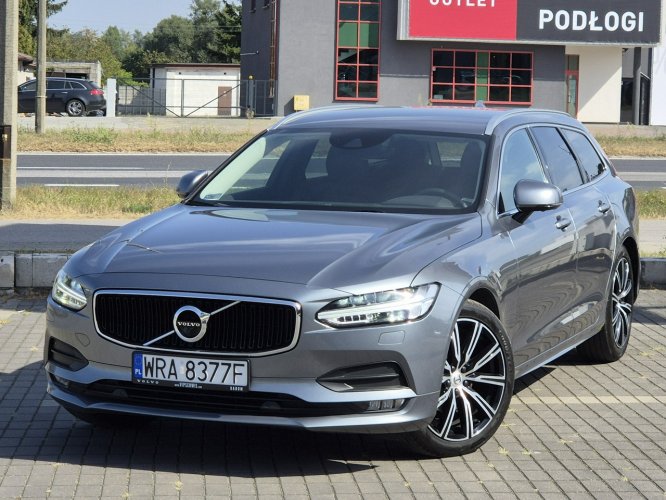 Volvo V90 2.0D 190KM, Full Ledy Kamery 360, 100% Oryginał Lakier, Stan Wzorowy,