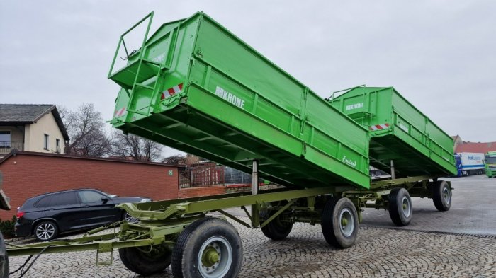 rolnicze Krone KRONE DK225 / 16 Przyczepa Krone wywrotka 3 stronna kipper 16 t DMC