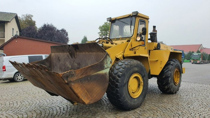 duża kołowa Hanomag Hanomag 66C Turbo ładowarka fadroma  Hanomag 66C Turbo duża ładowarka fadroma