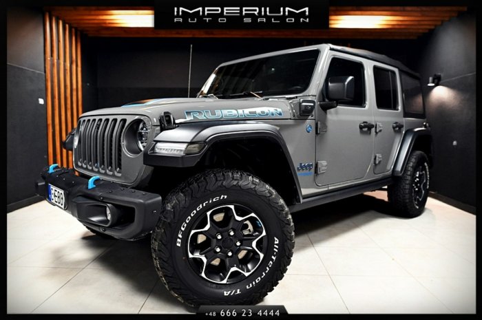 Jeep Wrangler 2.0 Hybryda Plug-In 381km Turbo 4x4 Rubicon PHEV 4EX IV (2017-)