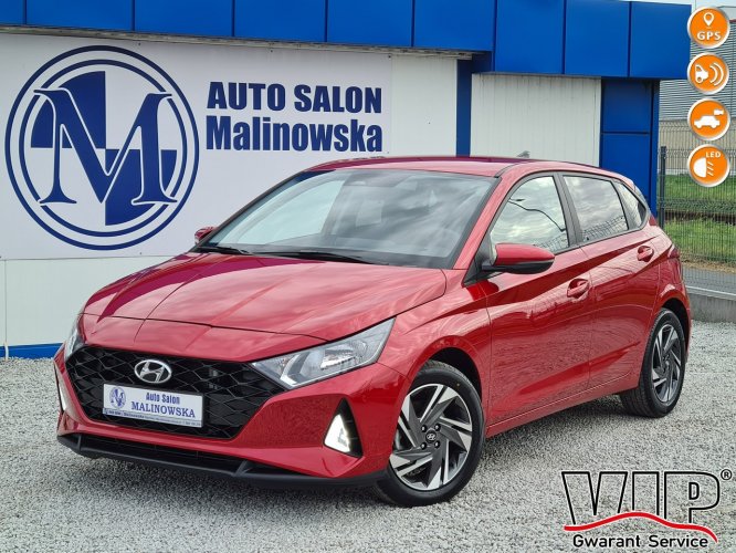 Hyundai i20 HYBRID 48V Navi Kamera Led Klimatyzacja PDC Asystent Pasa Sensory Alu III (2020-)