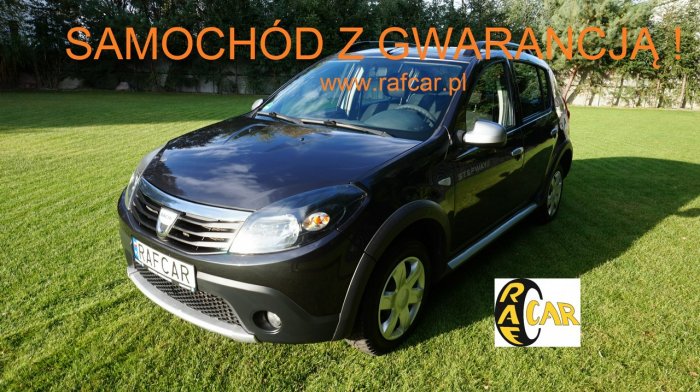 Dacia Sandero Stepway z Niemiec opłacona. Gwarancja I (2008-2012)