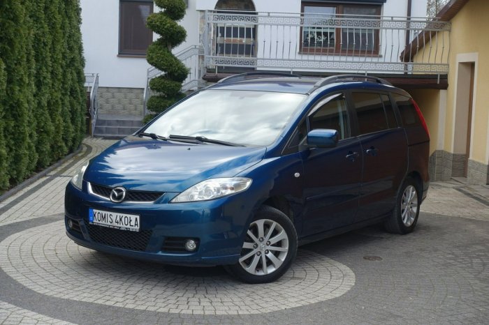 Mazda 5 Klima - Alu - 1.8 - Super Stan - 7 os - GWARANCJA - Zakup Door To Door I (2005-2010)