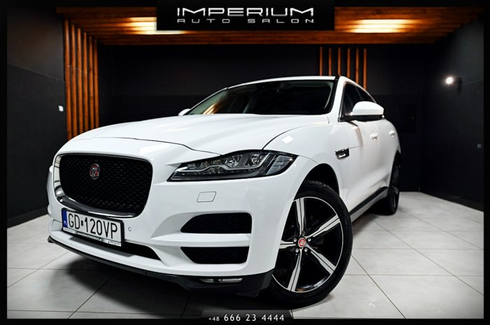 Jaguar F-PACE 25T 2.0i 250KM AWD Automat Panorama MERIDIAN