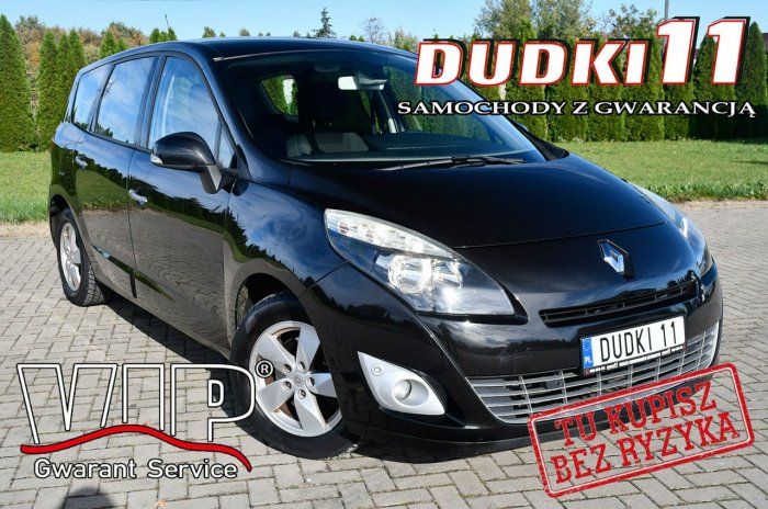 Renault Grand Scenic 1,6benz DUDKI11 Navi,Hands-Free.Hak.Parktronic Przód i tył.OKAZJA II (2009-2016)