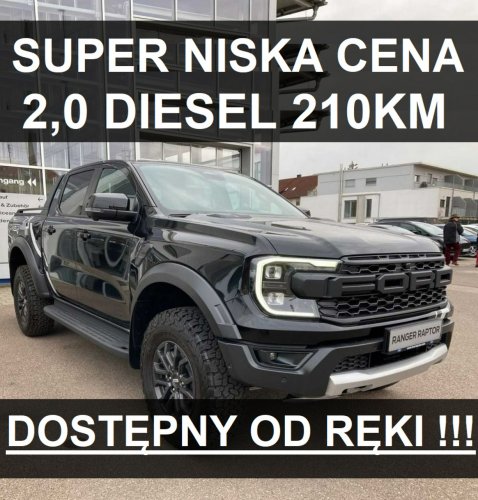 Ford Ranger Raptor Nowy Raptor 2,0 diesel 210KM Roleta elektr.  Super Niska Cena 3090zł