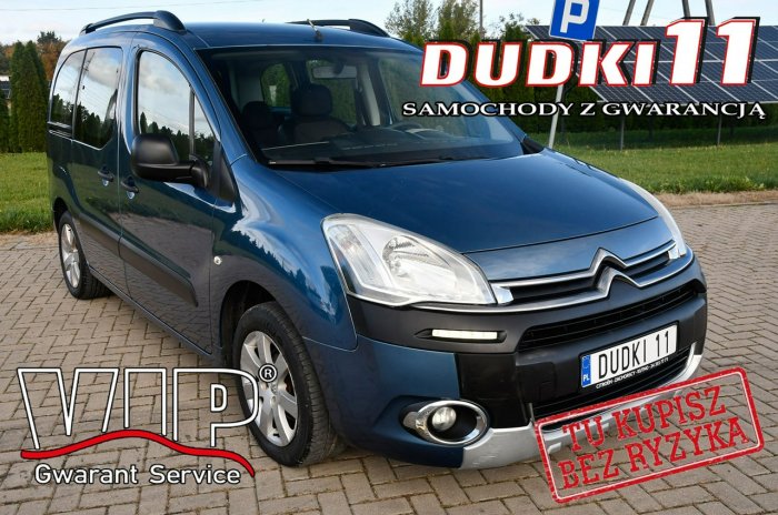 Citroen Berlingo 1,6 e-hdi DUDKI11 Klimatyzacja,Ledy,5 Osób,Hak.kredyt.OKAZJA II (2008-2018)