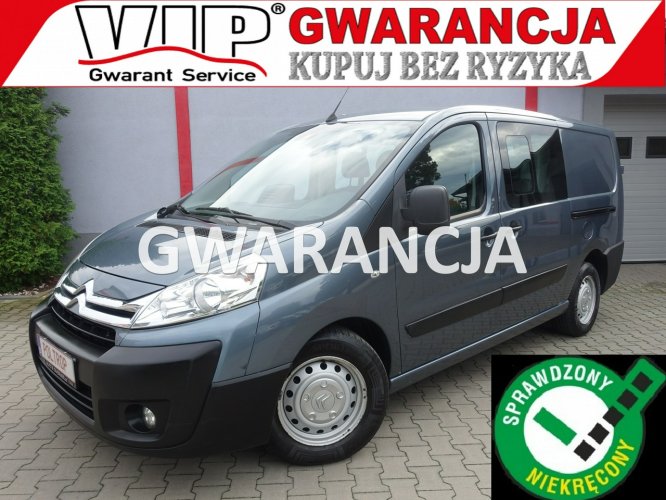 Citroen Jumpy Combi 2,0D Klimatyzaca Nawigacja 6 miejsc Opłacony Bezwypadkowy VIP Gwarant II (2007-)